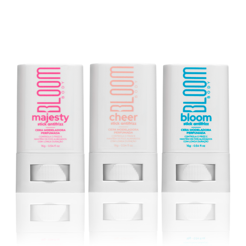 Stick 3 Antifrizz –  Cheer, Majesty e Bloom 16g