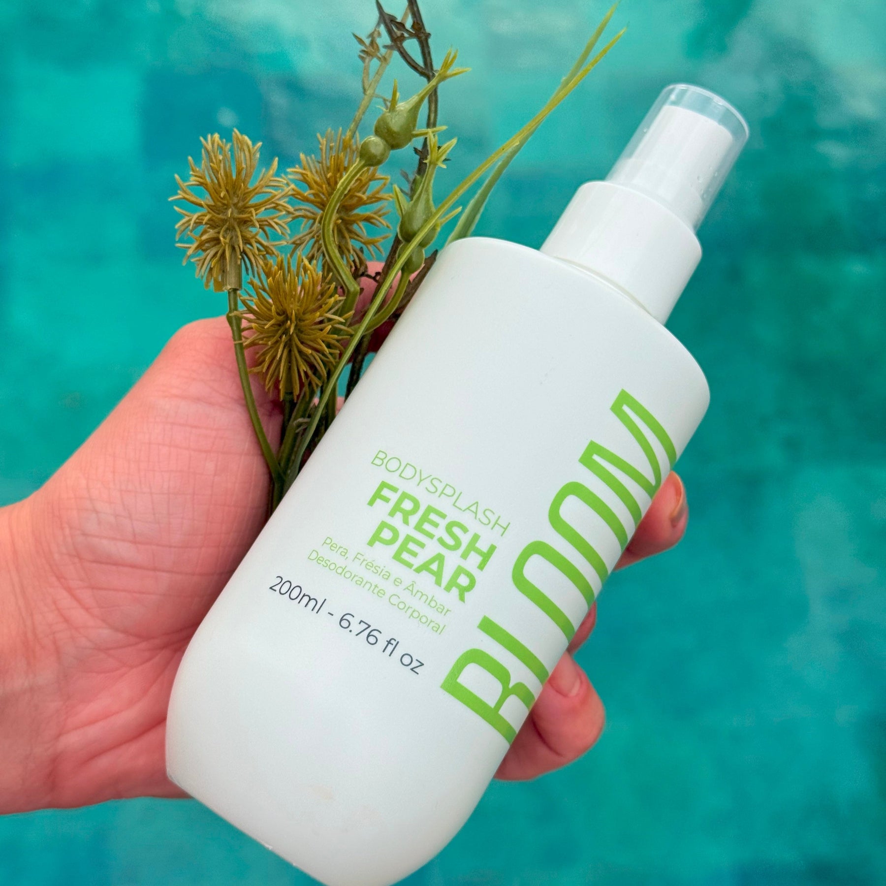 Kit 3 Body Splash Desodorante Colônia 200ml - Solar, Fresh Pear e Blue Mist