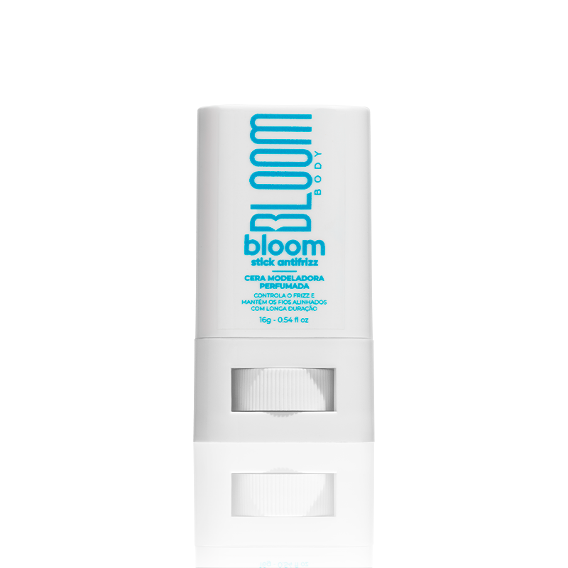 Stick Antifrizz Bloom – Cera Modeladora Perfumada com Proteção Térmica – 16g