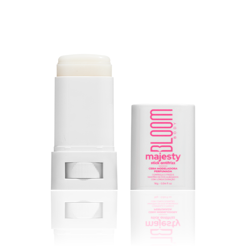 Stick Antifrizz Majesty – Cera Modeladora Pefumada com Proteção Térmica – 16g