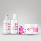 Kit Majesty - Esfoliante Corporal, Body Splash, Body Cream e Perfume Capilar